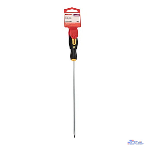 Rexant (12-6426) Отвертка шлицевая SL4x200mm, двухкомпонентная рукоятка