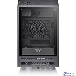 Корпус Thermaltake The Tower 100 черный без БП ATX 2x120mm 2xUSB3.0 1xUSB3.1 audio bott PSU [CA-1R3-00S1WN-00]