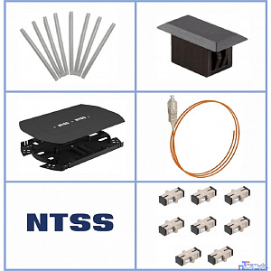 NTSS Кросс NTSS оптический 19'' укомплектованный 2U, 64 порта SC/UPC, 50/125 мкм (сплошная панель, сплайс-кассета 2шт, пигтейлы, КДЗС, адаптеры) серый RAL 7035 NTSS-RFOB-2U-64-SC/U-50-SP1.5G0AY