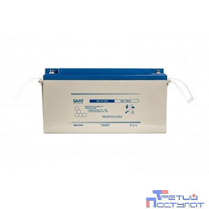 АКБ БАСТИОН SKAT SB 12150S AGM 12V 150Ач I зар.45А, клеммы под болт М6, гарантия 18 мес (8975)