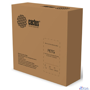Пластик для принтера 3D Cactus CS-3D-PETG-1KG-DKGN PETG d1.75мм 1кг L316м 1цв.