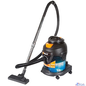 Bort Пылесос для сухой и влажной уборки BSS-1415-Aqua {15 л; 1400 Вт; 22 кПа;Пылесос для влажной уборки ;  6,6 кг;  220...230 В; набор аксессуаров 5 шт} [93410174]