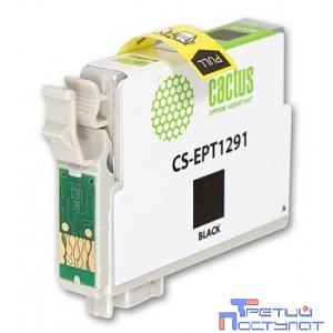 Cactus EPT1291 Картриджи  для  Epson Stylus Office B42/BX305/BX305F/BX320/BX525/BX625/SX420/SX425/SX525/SX620, чёрный