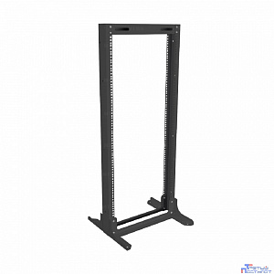 NTSS Стойка серверная NTSS OR однорамная 24U 19, комплект ножек, черный RAL 9005 NTSS-1GOR24U-BL