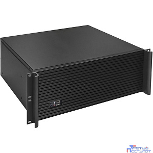 Exegate EX292641RUS Серверный корпус ExeGate Pro 4U390-05 <RM 19", высота 4U, глубина 390, БП 500ADS, USB>