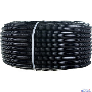 ЭРА Б0036825 Трубы гофр ПНД GOFR-20-100-HD  (черный) d 20мм с зонд. легкая 100м