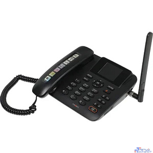 Стационарный сотовый телефон GSM teXet FX-200 цвет черный
