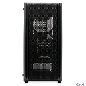 Case HSPD M730, Mesh Mid Tower, Black, TG, 0.4 SPCC, no fans, E-ATX, ATX, mATX, mITX, 155/280/175-200mm, 2x2.5", 2x3.5", 7xPCI, 1xUSB-A 3.0, 2xUSB-A 1.0, 335x193x445mm