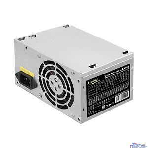 Exegate ES259590RUS-S Блок питания AAA400, ATX, SC, 8cm fan, 24p+4p, 2*SATA, 1*IDE + кабель 220V с защитой от выдергивания