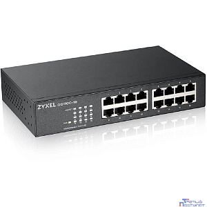 ZYXEL GS1100-16-EU0103F 16G неуправляемый Коммутатор