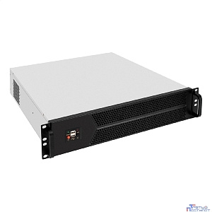 Exegate EX297728RUS Серверный корпус ExeGate Pro 2U450-06 <RM 19", высота 2U, глубина 450, без БП, 2*USB>