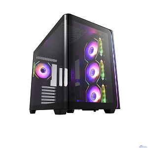 FSP Корпус ATX Minitower M580-BA, Black
