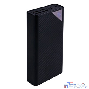 Мобильный аккумулятор Digma DGP-30000-4U 30000mAh QC 4.0 PD 22.5W 3A 4xUSB-A/USB-C черный (DGP-30000-4U-B)