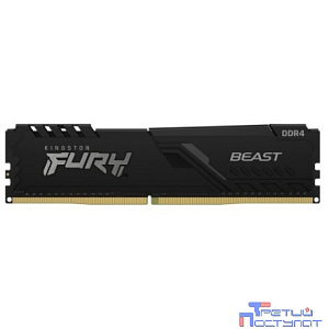 Kingston DDR4 DIMM 8GB Kit 2x4Gb KF432C16BBK2/8 PC4-25600, 3200MHz, CL16