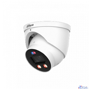 DAHUA DH-IPC-HDW3449HP-AS-PV-0280B-PRO Уличная купольная IP-видеокамера WizColor 1/1.8” 4Мп CMOS; 2.8мм; ИК 30м, Led 30м , видеоаналитика IP67