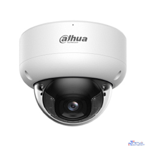 DAHUA DH-IPC-HDBW3449EP-S-IL-0360B Уличная купольная IP-видеокамера 4Мп; 1/2.9” CMOS; объектив 3.6мм видеоаналитик ИК 40м, LED 40м; IP67, IK10;корпус: металл