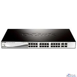 D-Link DGS-1210-28/ME/A2B Управляемый L2 коммутатор с 24 портами 10/100/1000Base-T и 4 портами 1000Base-X SFP