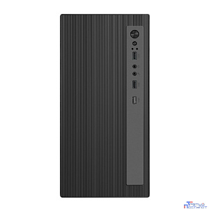 Exegate EX299216RUS Корпус Minitower ExeGate BAA-303M-UNS350 (mATX, БП UNS350 с вент. 12см, 2*USB, HD Audio, черный)