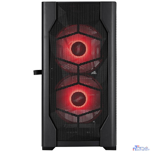 1STPLAYER Корпус DK D4-M ARGB Black / mATX / 2x140mm & 1x120mm ARGB fans / D4-M-BK-2F7-14-1F7