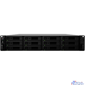 Synology RS3618XS Сетевое хранилище Rack 2U QC2,4Ghz/8Gb upto 64/RAID0,1,10,5,6/up to12HP HDDs SATA(3,5'or2,5') upto 36 with 2xRX1217(RP), 2xUSB, 4GigEth (+2Expslot), iSCSI, 2xIPcam (upto75), 1xPS