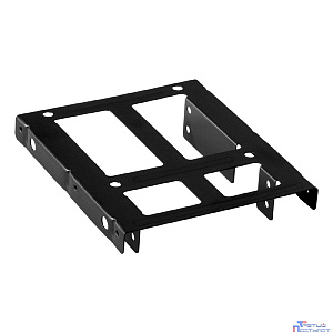 Exegate EX292544RUS Салазки (переходник) ExeGate HD-22T3M металлические для установки 2xHDD/SSD 2.5" в отсек 3.5"