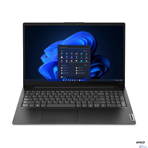 Lenovo V15 G4 AMN [82YU00CUAK] (КЛАВ.РУС.ГРАВ.) Business Black 15.6" {FHD TN Ryzen 5 7520U/8Gb/512Gb SSD/DOS}