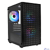 XASTRA Корпус A306M 3FRGB Black mATX/Mesh/ tempered glass / 3x 120mm FC120 FRGB fans/ A306M-3FC12F