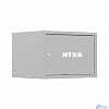 NTSS Шкаф настенный телекоммуникационный NTSS LIME 6U 550х600х370мм, 2 профиля 19, дверь сплошная металл, боковые стенки несъемные, разобранный, серый RAL 7035 NTSS-WL6U5560FD