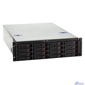 Exegate EX281302RUS Серверный корпус ExeGate Pro 3U660-HS16 <RM 19",  высота 3U, глубина 660, БП 2U-800ADS,16xHotSwap, USB>