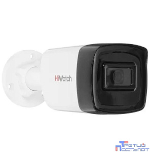 Камера видеонаблюдения аналоговая HIWATCH DS-T520 (С) (3.6 mm), 1080p, 3.6 мм, белый