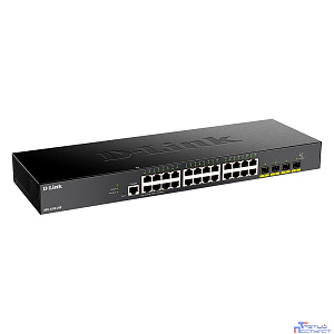 D-Link DGS-1250-28X/A1A  Управляемый L2 коммутатор c 24 портами 10/100/1000Base-T и 4 портами 10GBase-X SFP+