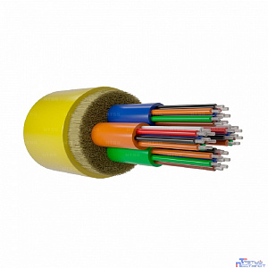 NTSS Оптический кабель внутренний NTSS PREMIUM 48 волокон микромодули (4x12), OS2, 9/125, LSZH(нг(A)-HF), жёлтый NTSS-FO-D-IN-PM-9-48(4x12)-LSZH