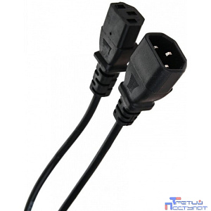 Кабель монитор - компьютер (UPS -> устройство) 220V {IEC-320-C13/C14} <TP020-5.0-BK> 5,0м