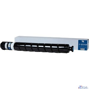 NVPrint C-EXV54C Тонер-картридж для Canon imageRUNNER C3025 (8500k) Cyan