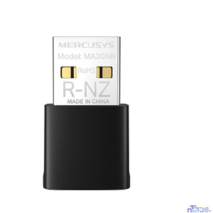 Mercusys MA20NB Сверхкомпактный USB-адаптер с поддержкой Wi-Fi AC650 и Bluetooth