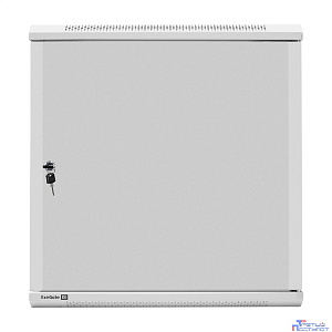 Exegate EX298616RUS Шкаф телекоммуникационный 19" настенный 12U ExeGate EC-WM-12U.600.M.GREY (19”, 12U, 600x600x635mm (ШхГхВ), передняя дверь металл, съемные боковые панели, пыле- и влагозащита IP23,