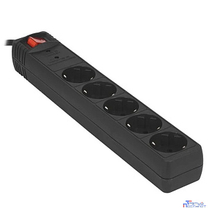 Energenie Сетевой фильтр SPG5-C-15 4.5m 16А. черный (сечение 3*1,5 мм)