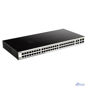 D-Link DGS-1210-52/FL2A Управляемый L2 коммутатор с 48 портами 10/100/1000Base-T и 4 комбо-портами 100/1000Base-T/SFP