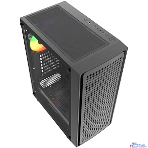 Powercase Mistral EA20, Tempered Glass, 4x 120mm FRGB Fan, чёрный, ATX  (CMAEA20-L4)