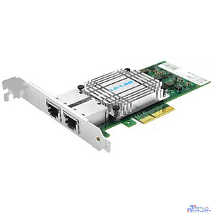 Lr-Link LREC9812BT PCIe x4 Dual-port 10G Copper Server Adapter (Intel X550)