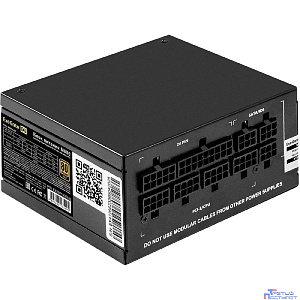 Exegate EX297193RUS Блок питания 650W ExeGate M650 GOLD (SFX, APFC, КПД 90% (80 PLUS GOLD), 9cm fan, 24pin, (4+4)pin, 2xPCI-E, 6xSATA, 3xIDE, 1xFDD, Full Cable Management, black, ATX adapter, Retail b