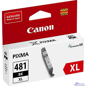Canon CLI-481XL BK 2047C001 Картридж для PIXMA TS6140/TS8140TS/TS9140/TR7540/TR8540, 2280 стр. чёрный