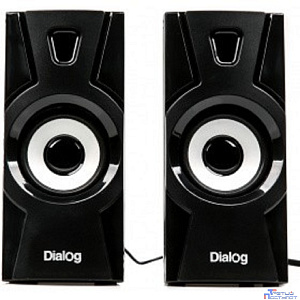 Dialog Stride AST-10UP - акустические колонки 2.0, 10W RMS, черные, питание от USB
