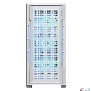 Cougar Корпус Uniface X RGB V2 White, 4x140mm ARGB PWM Fan, ARGB PWM Fan Hub, без БП, E-ATX