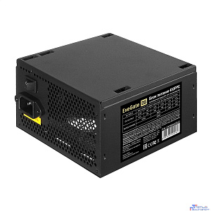 Exegate EX260640RUS Блок питания 450W Exegate 450PPE, ATX, black, APFC, 12cm, 24p+(4+4)p, PCI-E, 3*IDE, 5*SATA, FDD