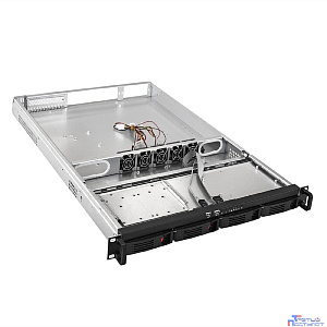 Exegate EX264267RUS Серверный корпус Exegate Pro 1U660-HS04 <RM 19",  высота 1U, глубина 660, без БП, 4xHotSwap, USB>