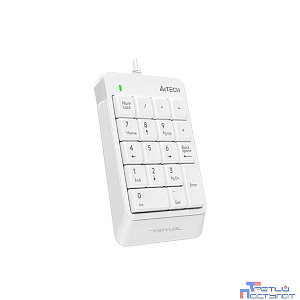 Числовой блок A4Tech Fstyler FK13P белый USB slim для ноутбука (FK13P WHITE)