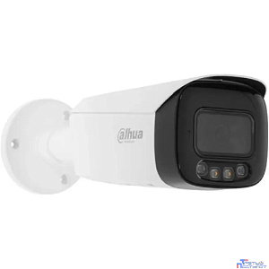 DAHUA DH-IPC-HFW3449T1P-AS-PV-0280B-S5 Уличная цилиндрическая IP-видеокамера TiOC и ACUPICK 4Мп, 1/2.7” CMOS, объектив 2.8мм, видеоаналитика, 2 микрофона, ИК 30м, LED 30м, IP67, металл/пластик