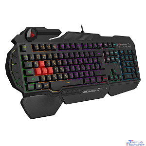 Клавиатура A4Tech Bloody B310N черный USB Multimedia for gamer LED (B310N)