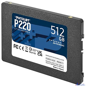 Patriot SSD 512Gb P220 P220S512G25 {SATA 3.0}